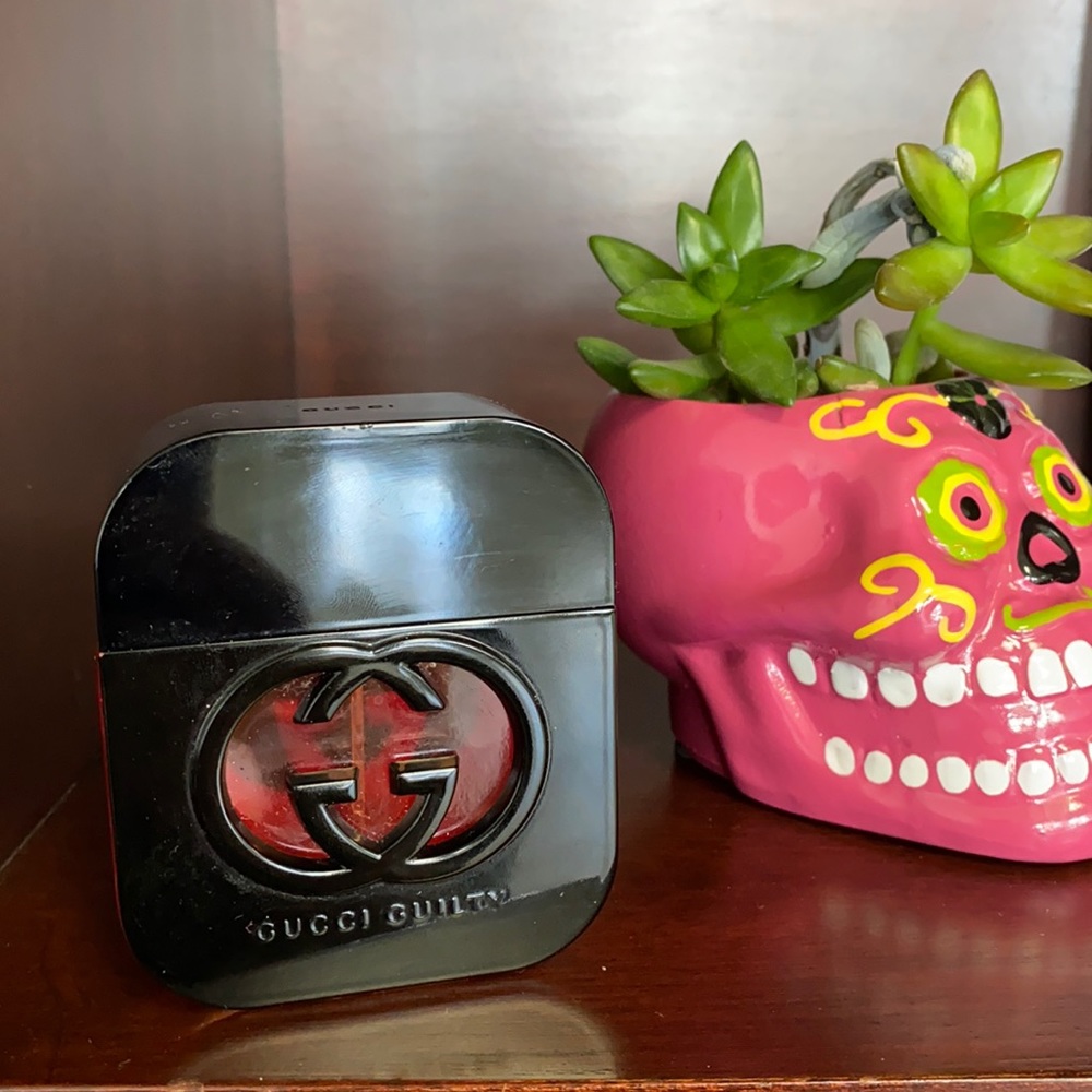 EMPTY Gucci Guilty Black Bottle